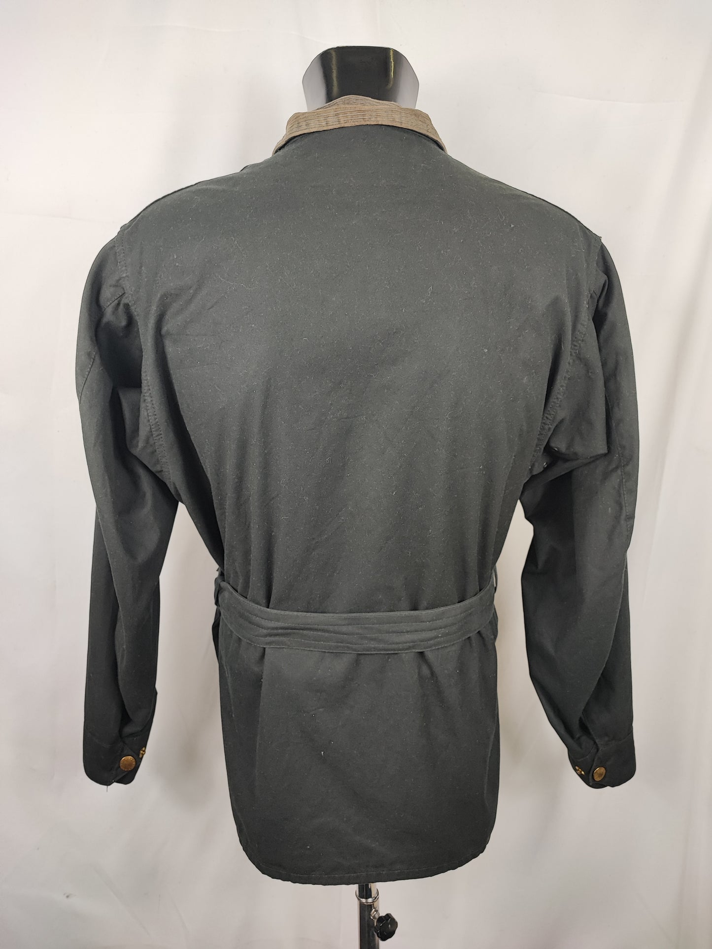 Barbour International nero uomo Large C42/107cm - Man Black Wax International Jacket C42 Size L