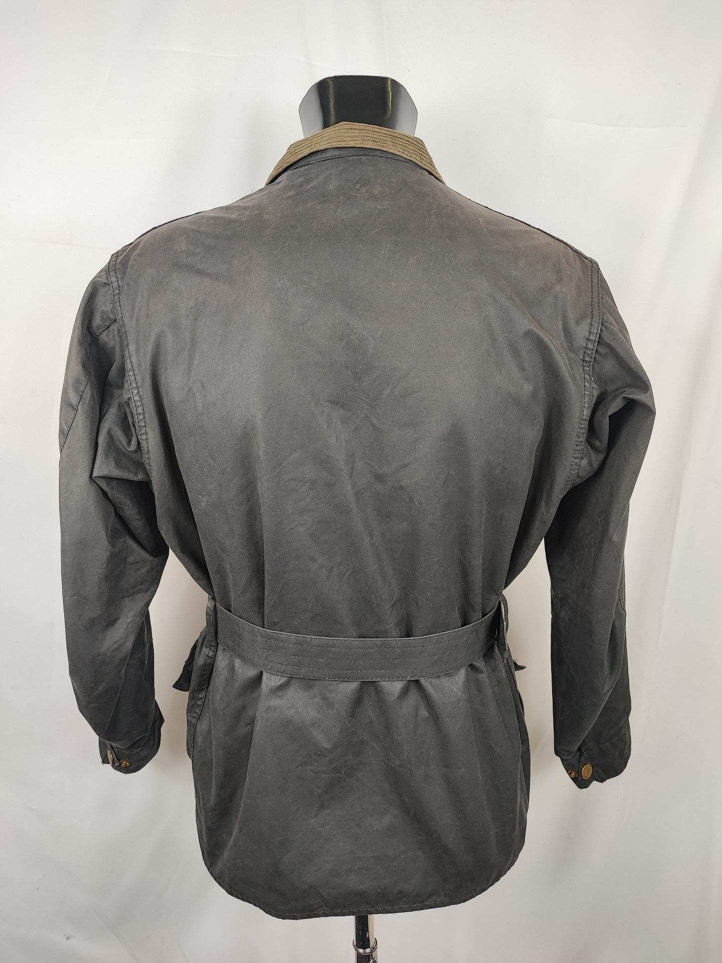 Barbour International nero uomo Medium C40/102cm - Man Black Wax International Jacket C40 Size M