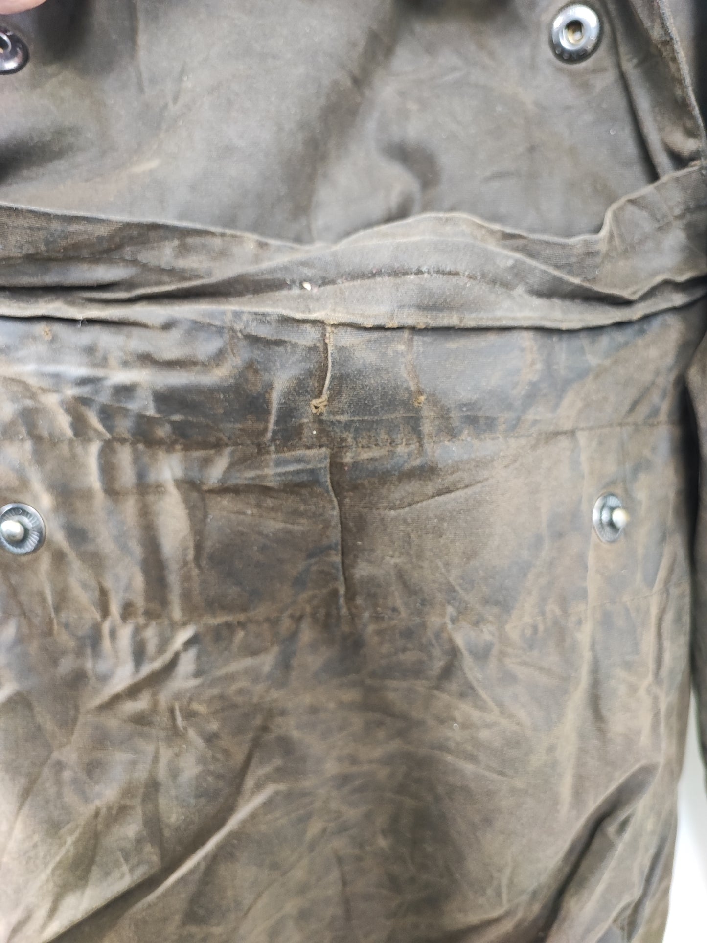 Giacca Barbour International Oliva Duracotton Large - Man Barbour International Duracotton Brown size 42 Large