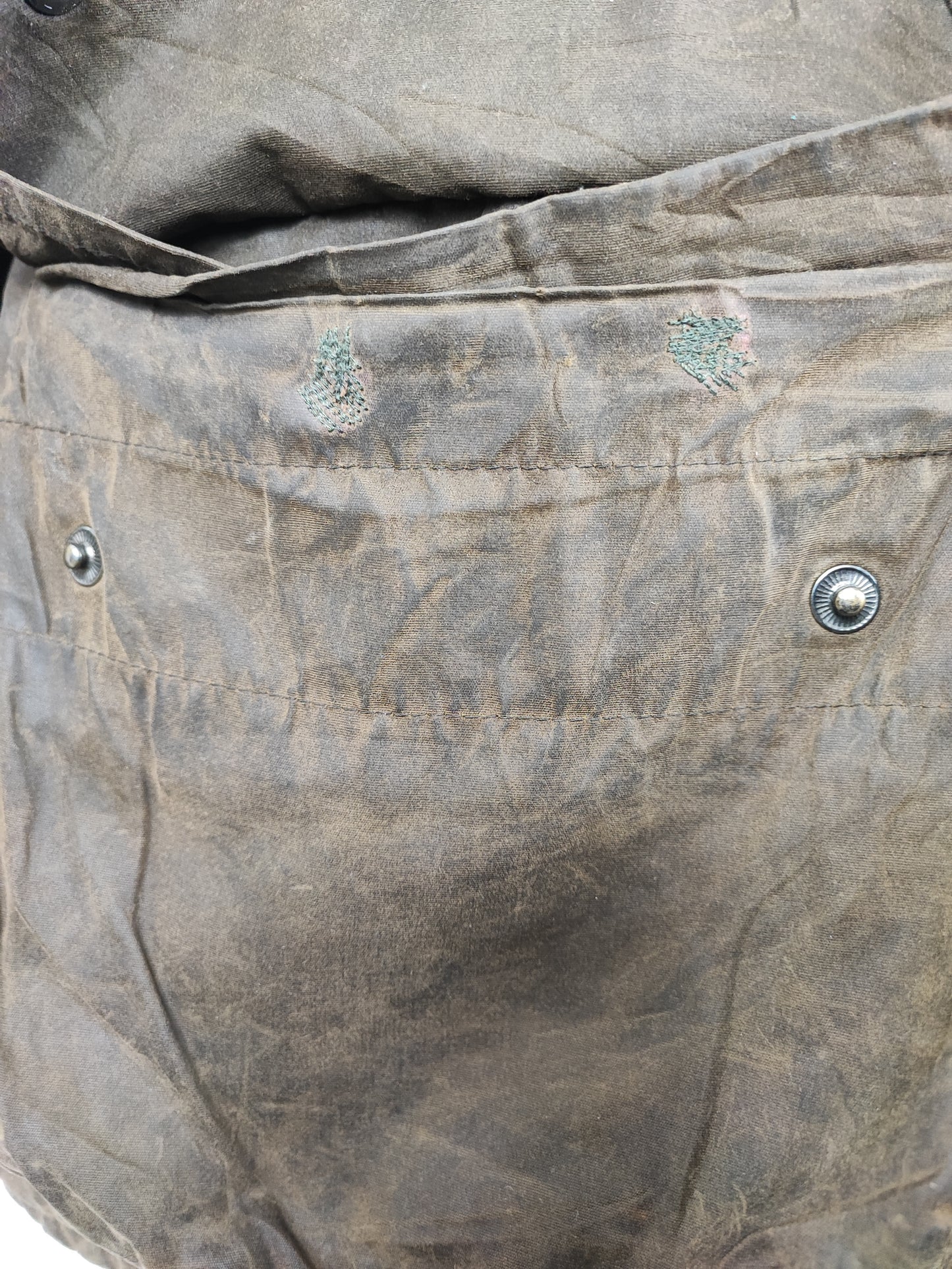 Giacca Barbour International Oliva Duracotton Large - Man Barbour International Duracotton Brown size 42 Large