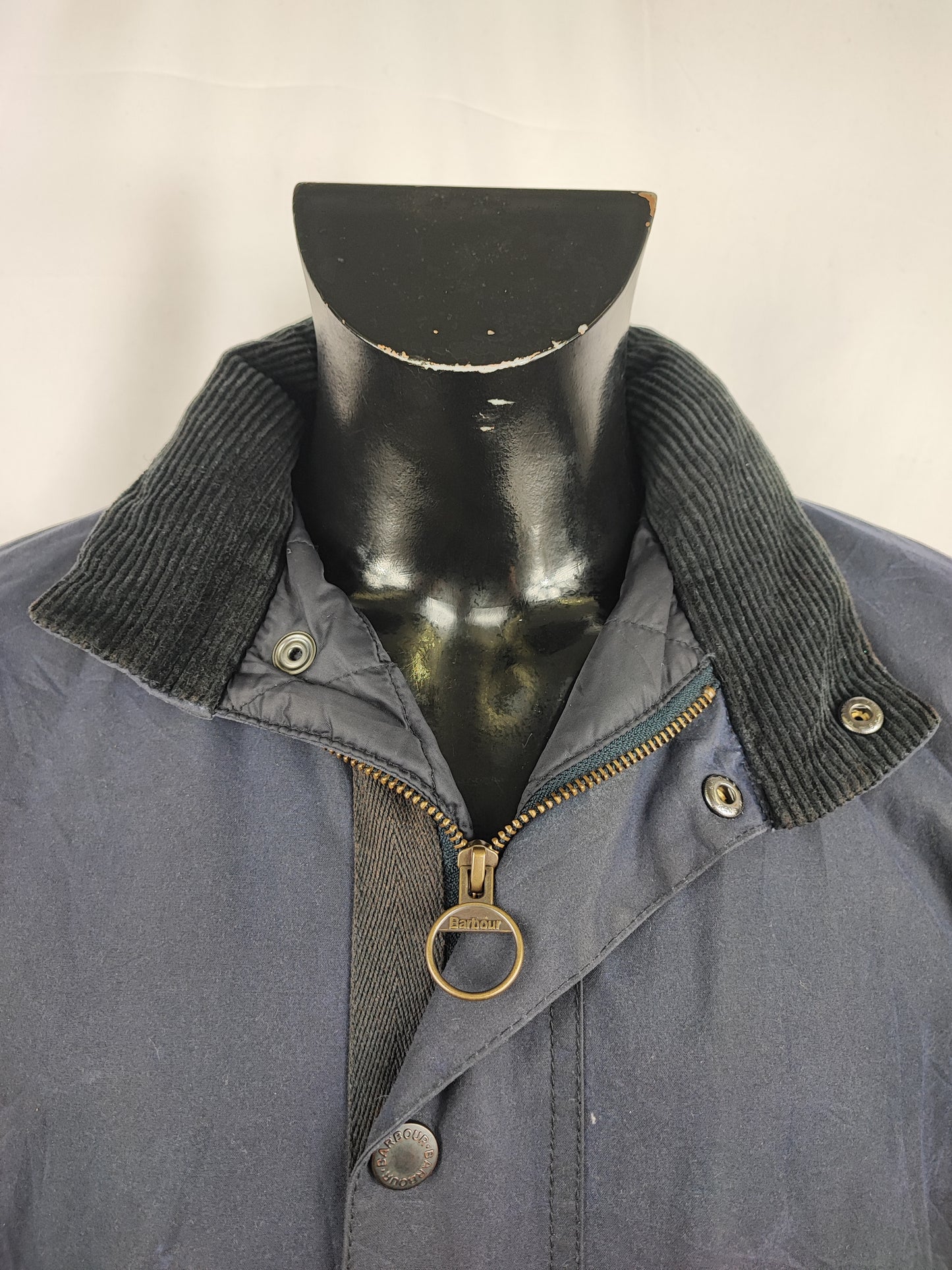 Giacca Barbour cerato Monroe blu Small - Man Navy Wax Monroe Jacket size Small