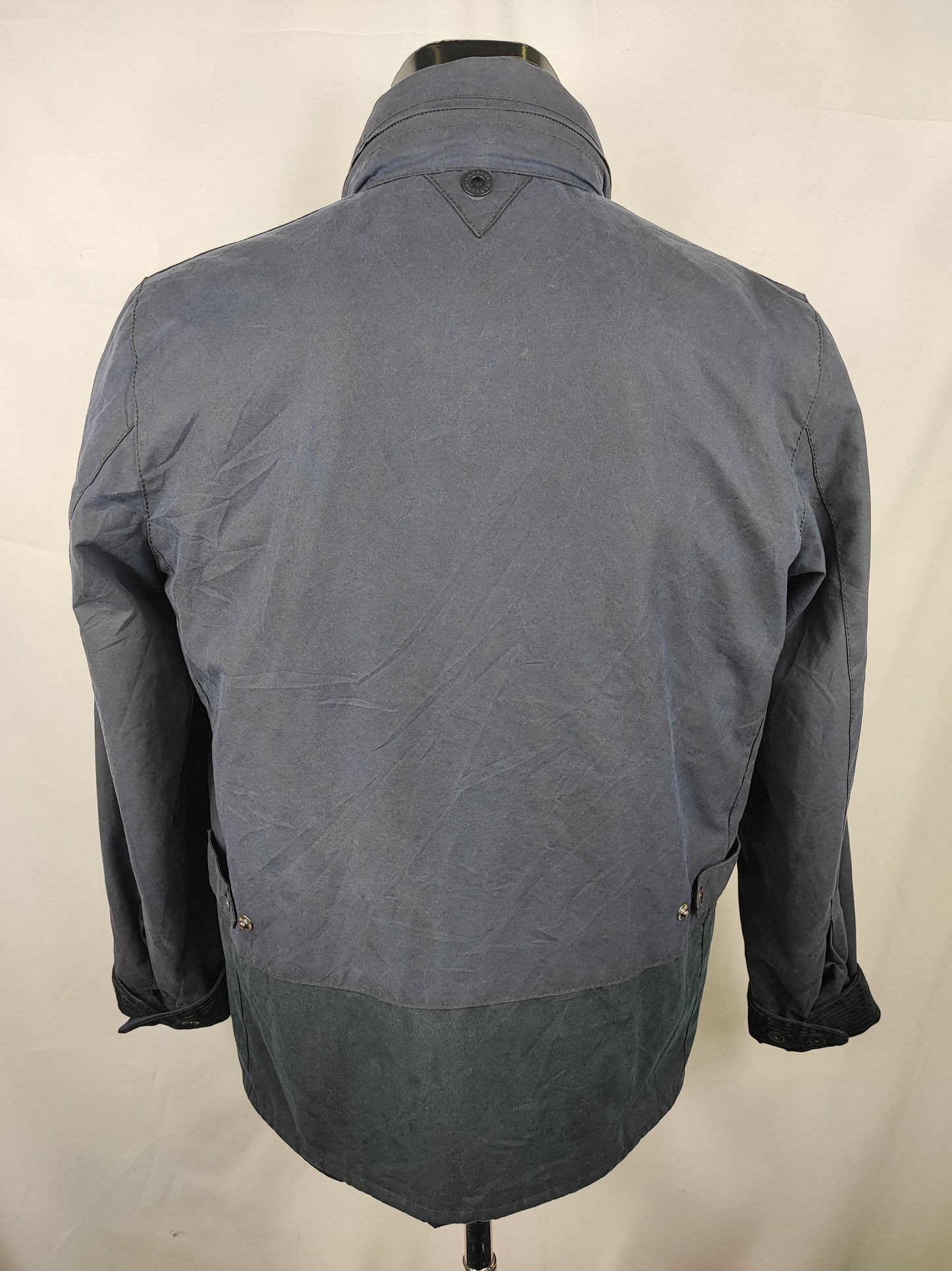 Giacca Barbour cerato Monroe blu Small - Man Navy Wax Monroe Jacket size Small