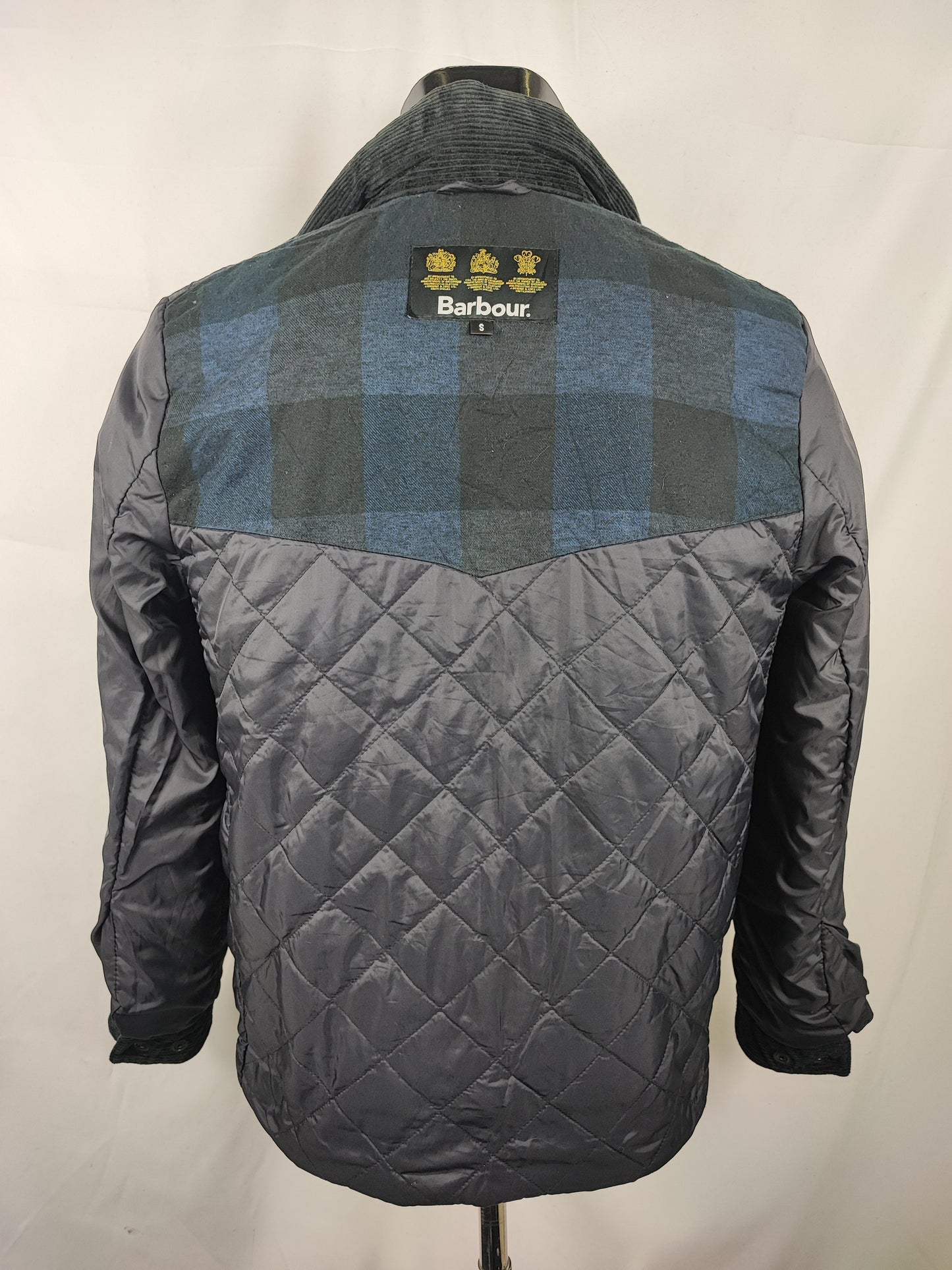 Giacca Barbour cerato Monroe blu Small - Man Navy Wax Monroe Jacket size Small