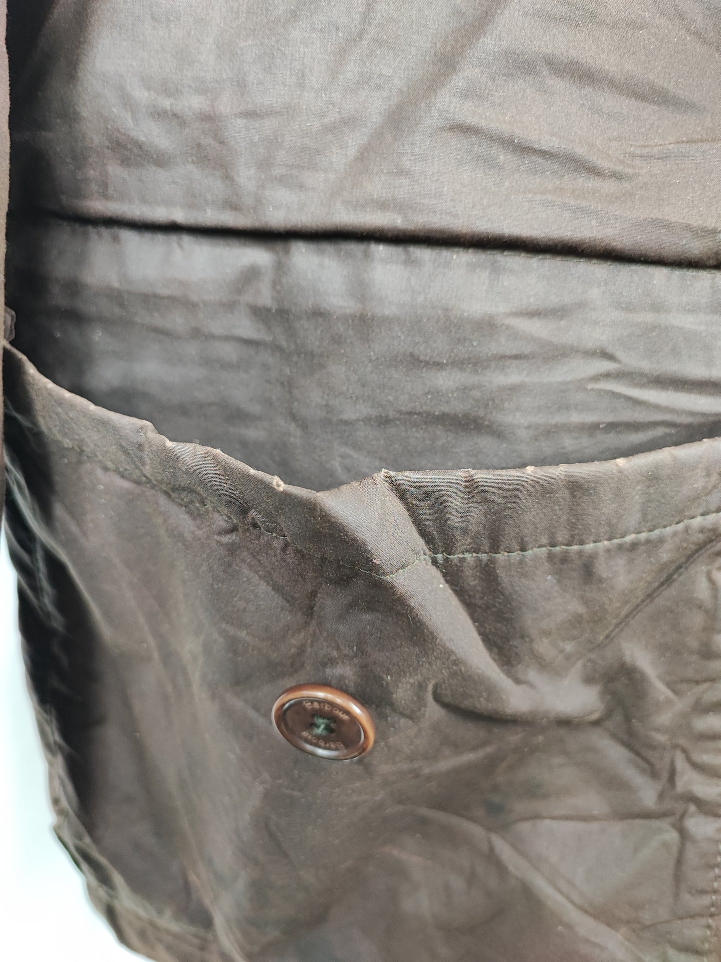 Barbour Giacca cerata da uomo Latrigg Marrone Xlarge- Man Rust Waxed Latrigg Jacket size XL