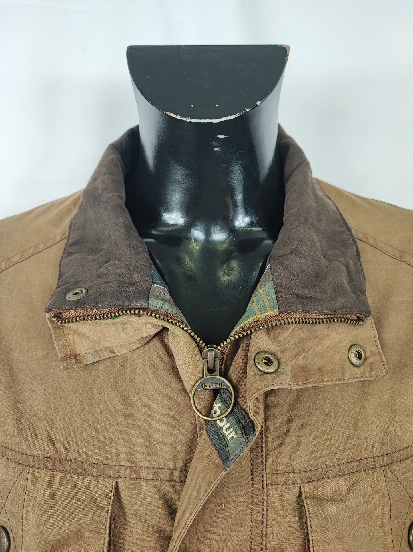 Giacca Barbour Beige uomo New utility Medium - Man Beige Short New Utility Jacket size Medium