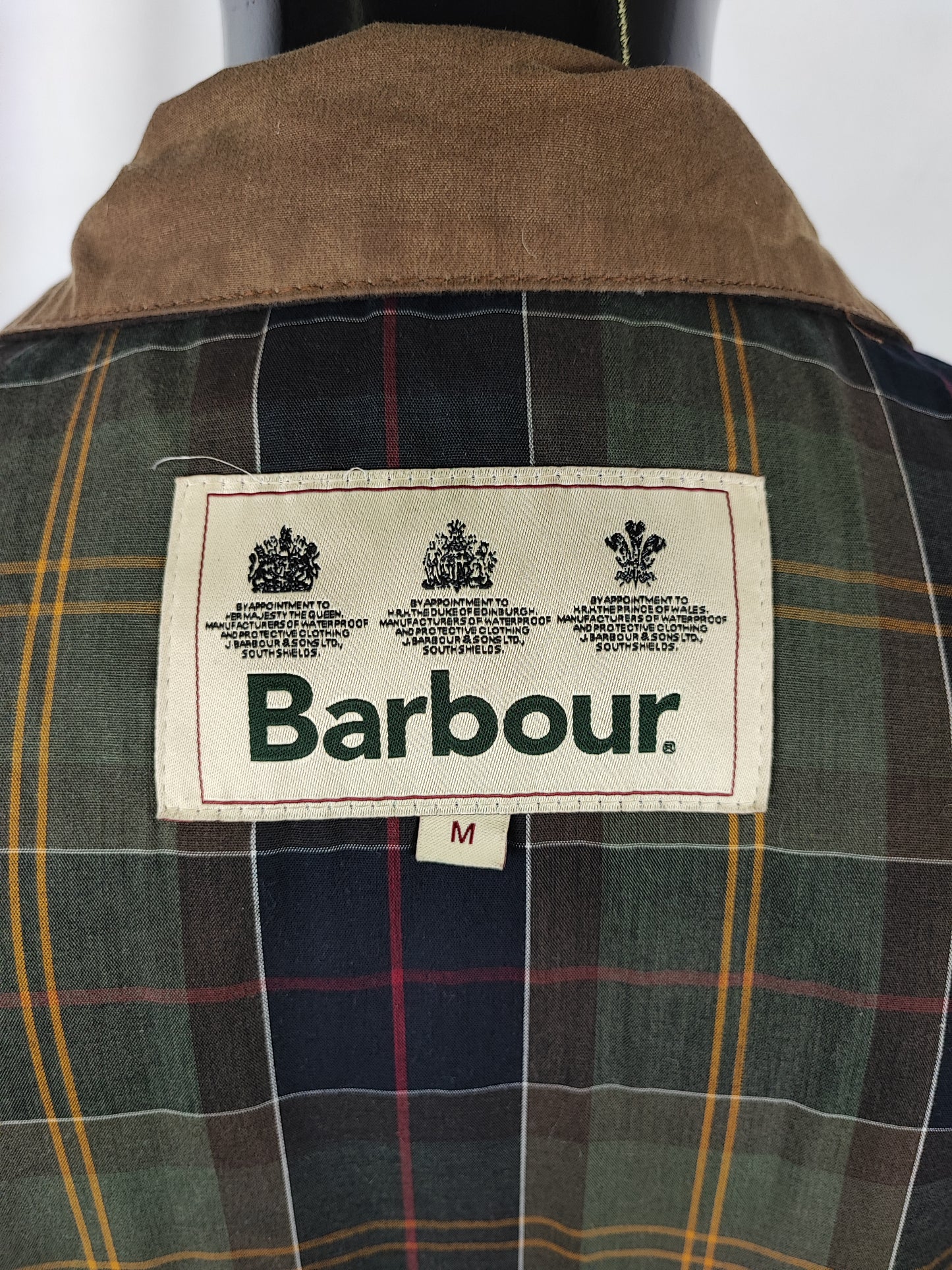 Giacca Barbour Beige uomo New utility Medium - Man Beige Short New Utility Jacket size Medium