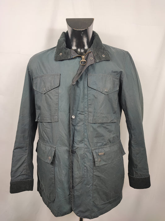 Giacca Barbour Tailored sapper Blu Medium Man Navy Light Wax sapper jacket size Medium