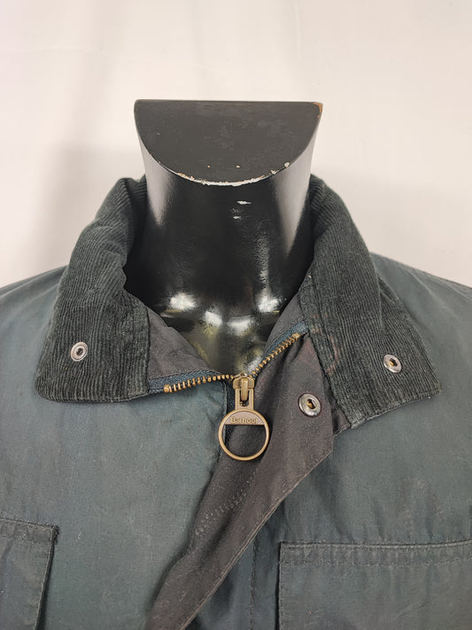 Giacca Barbour Tailored sapper Blu Medium Man Navy Light Wax sapper jacket size Medium