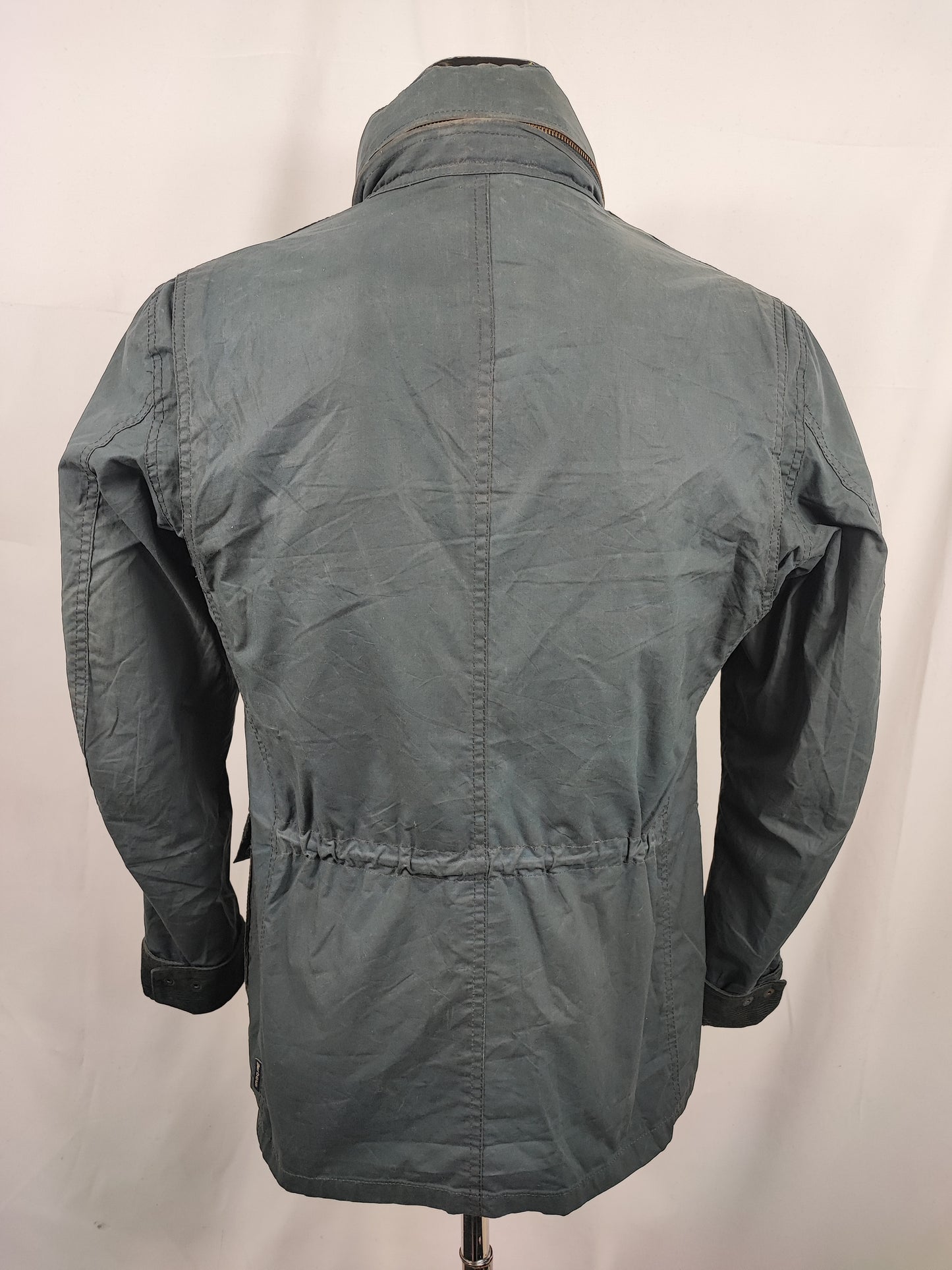 Giacca Barbour Tailored sapper Blu Medium Man Navy Light Wax sapper jacket size Medium