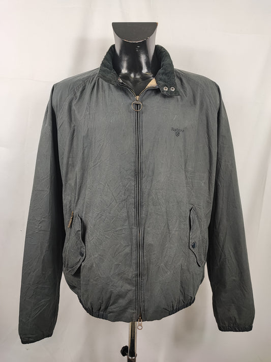 Giacca Barbour Uomo cerata Harrington blu XXLarge Man Harrington navy Short Jacket Size XXLarge