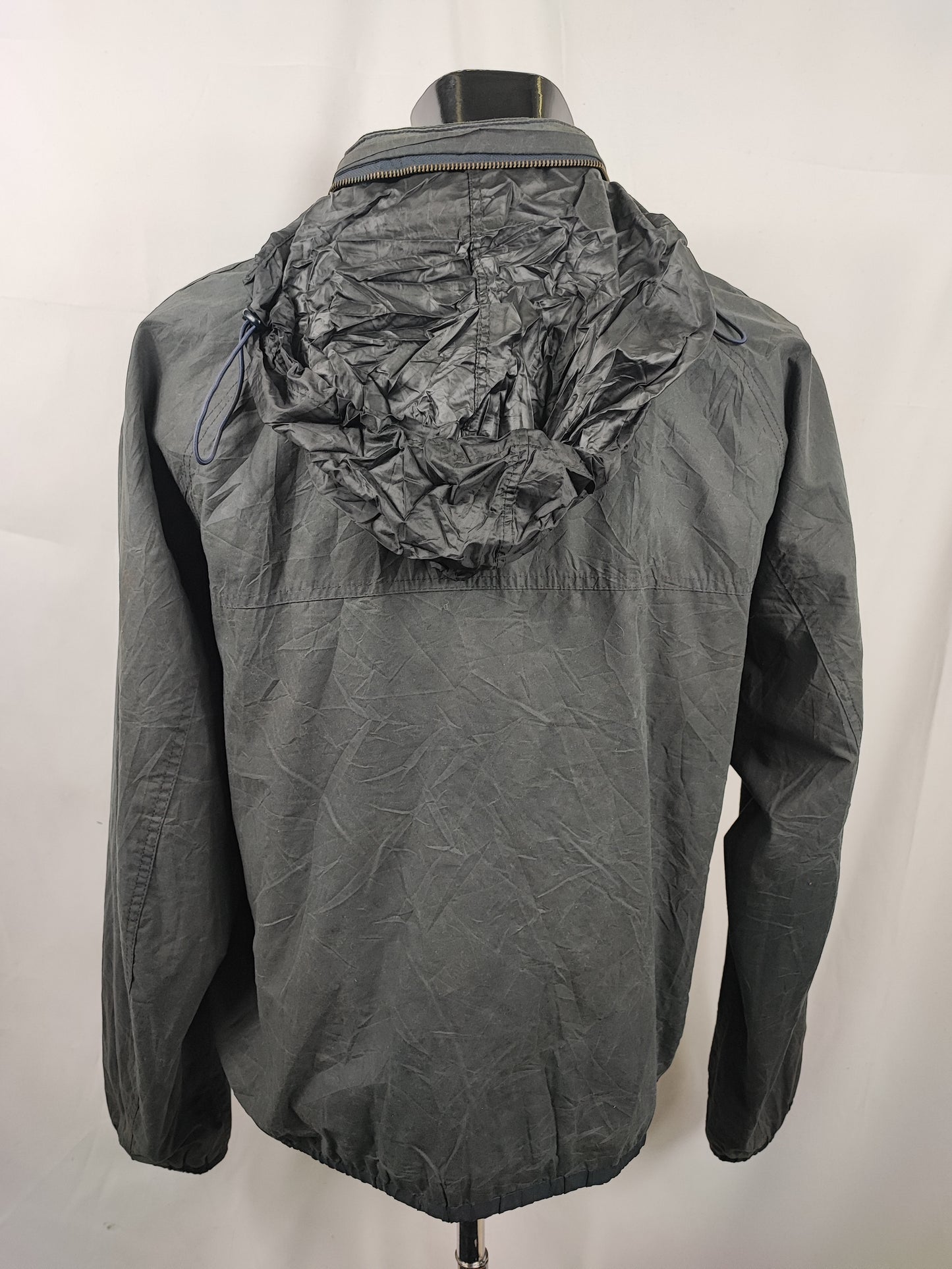 Giacca Barbour Uomo cerata Harrington blu XXLarge Man Harrington navy Short Jacket Size XXLarge