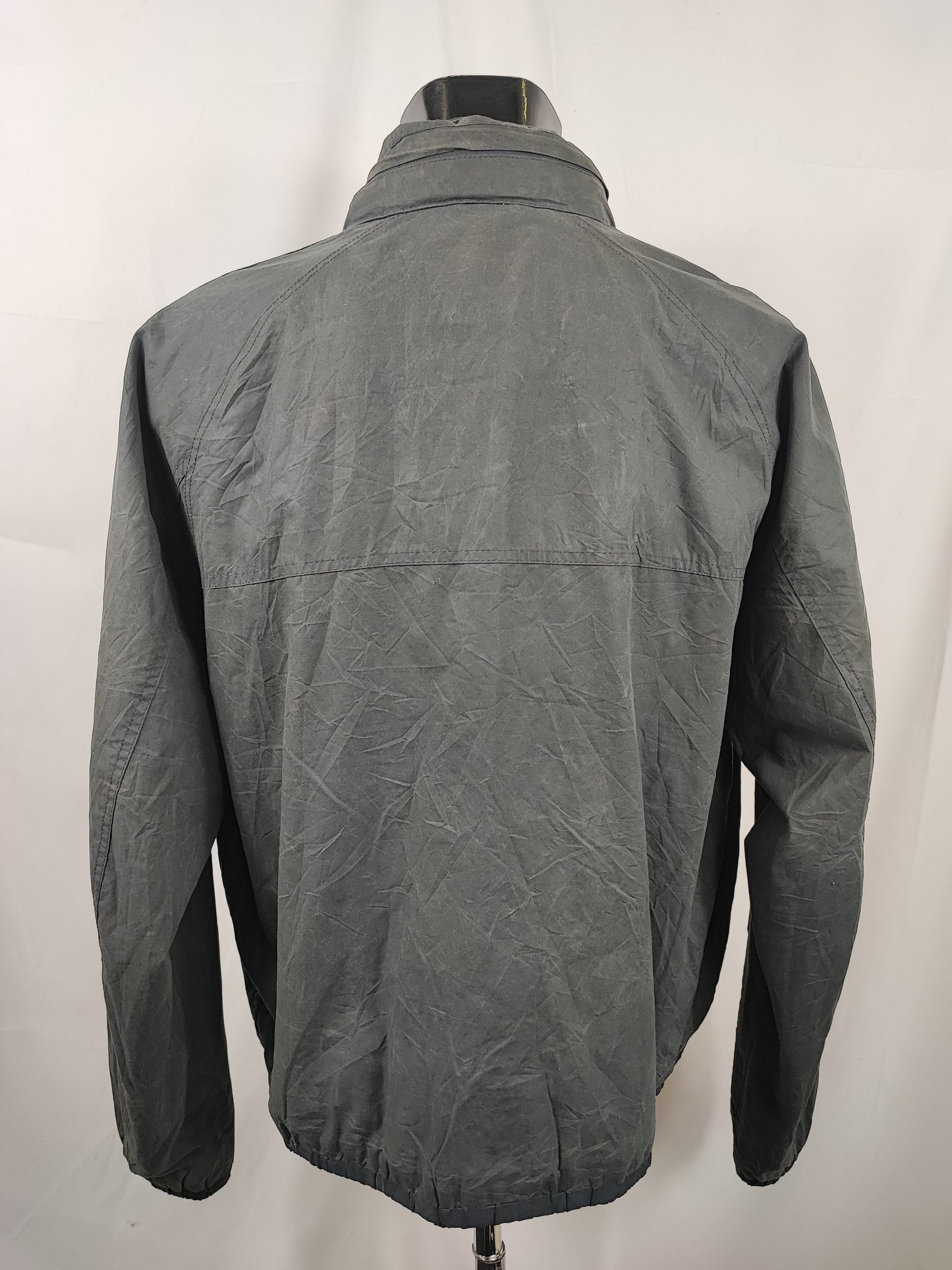 Giacca Barbour Uomo cerata Harrington blu XXLarge Man Harrington navy Short Jacket Size XXLarge