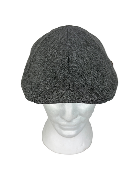 Coppola becco d'anatra in cotone grigio scuro taglia unica -Six Panel duck bill cap dark grey one size - Shop In London