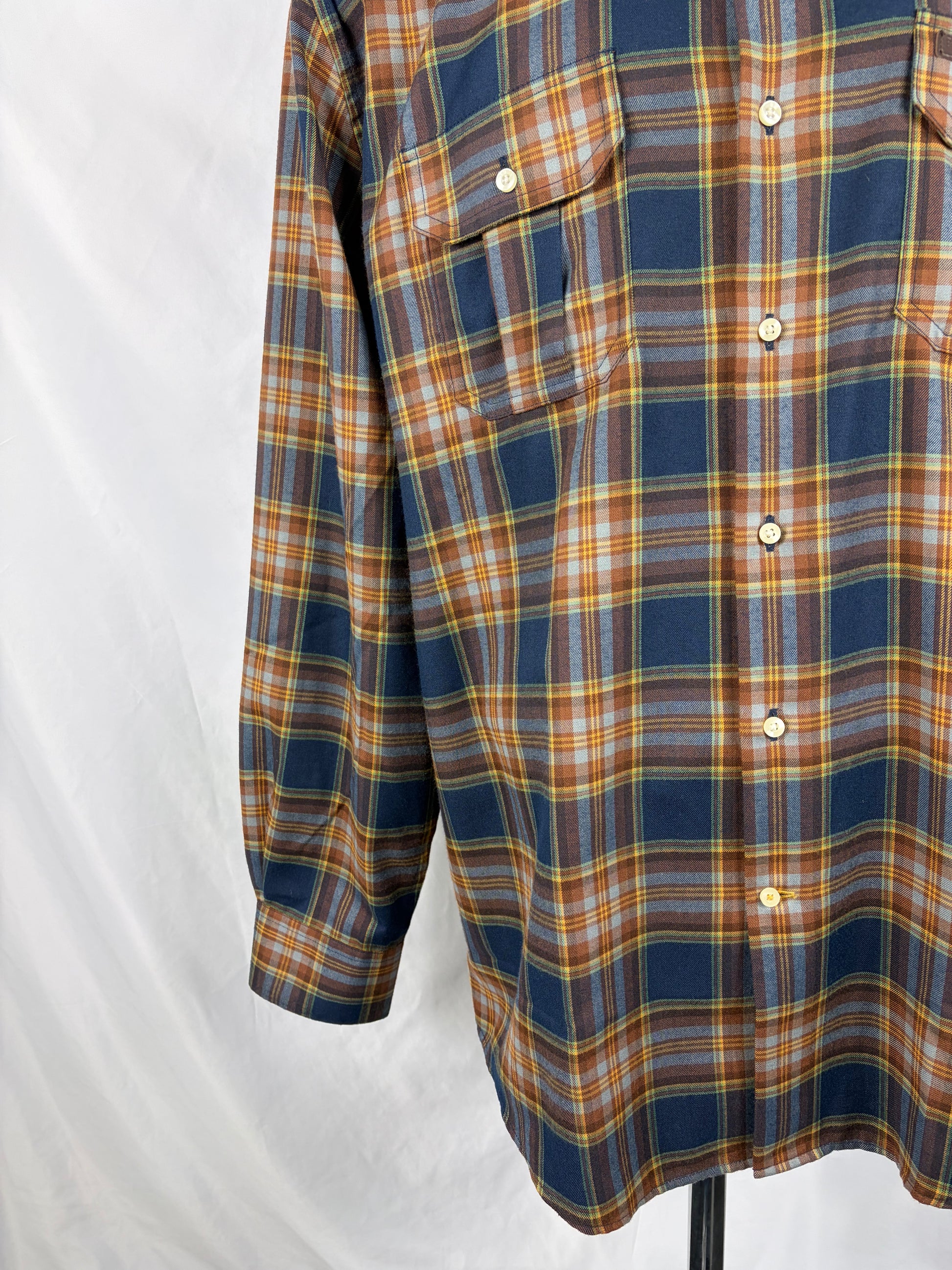 Camicia Barbour da uomo in tartan in cotone taglia XXL - Shop In London