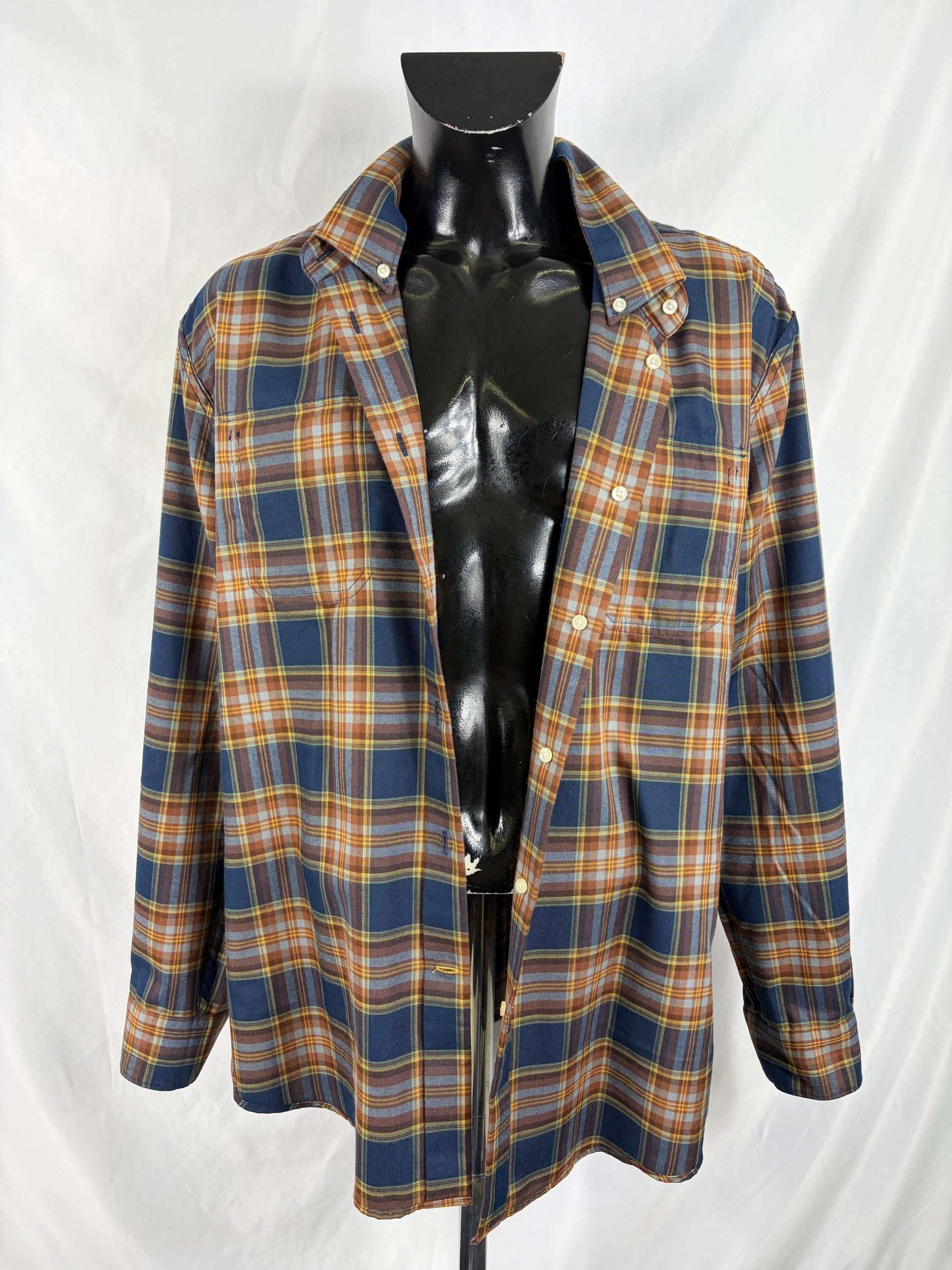 Camicia Barbour da uomo in tartan in cotone taglia XXL - Shop In London