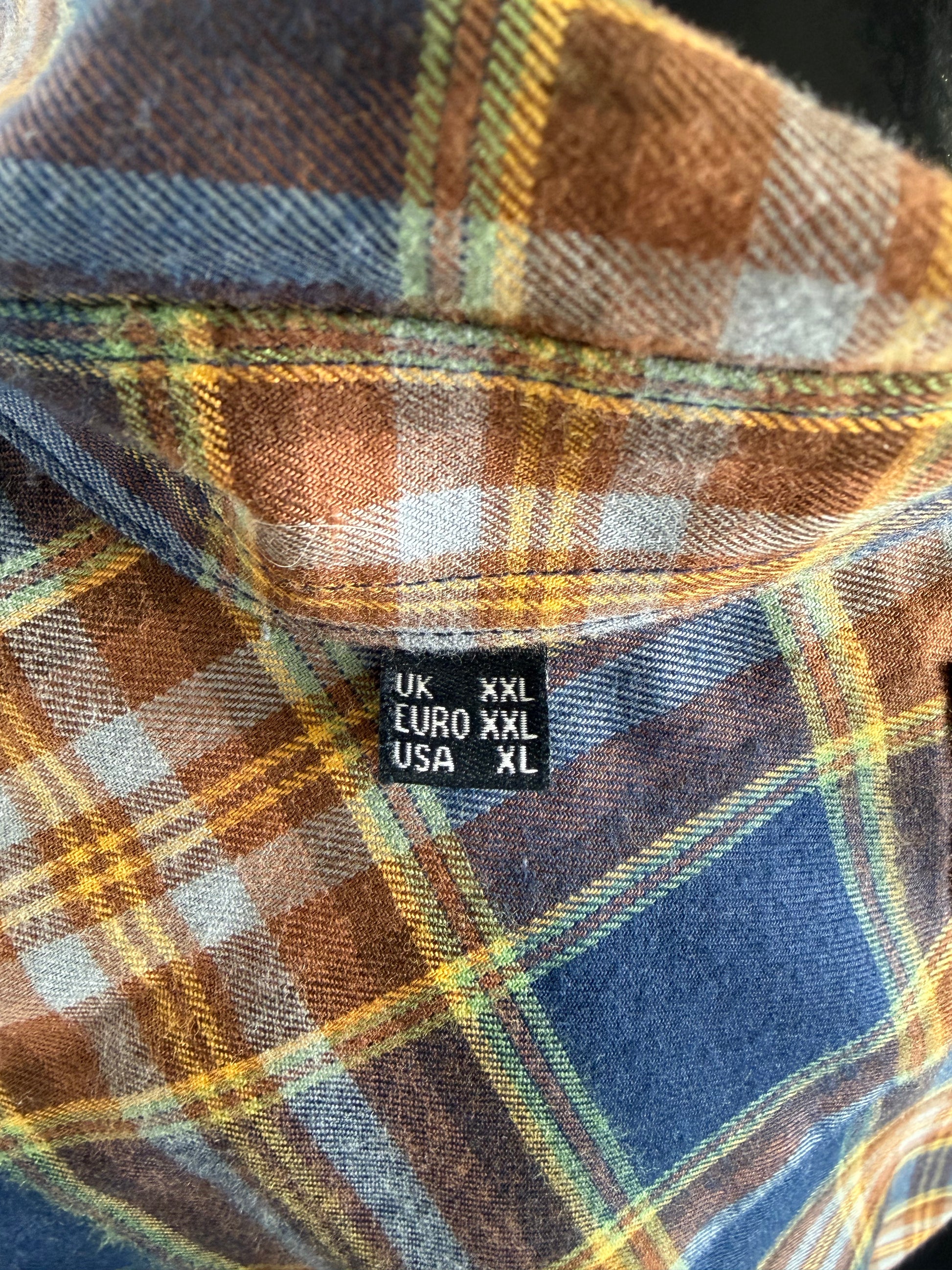 Camicia Barbour da uomo in tartan in cotone taglia XXL - Shop In London