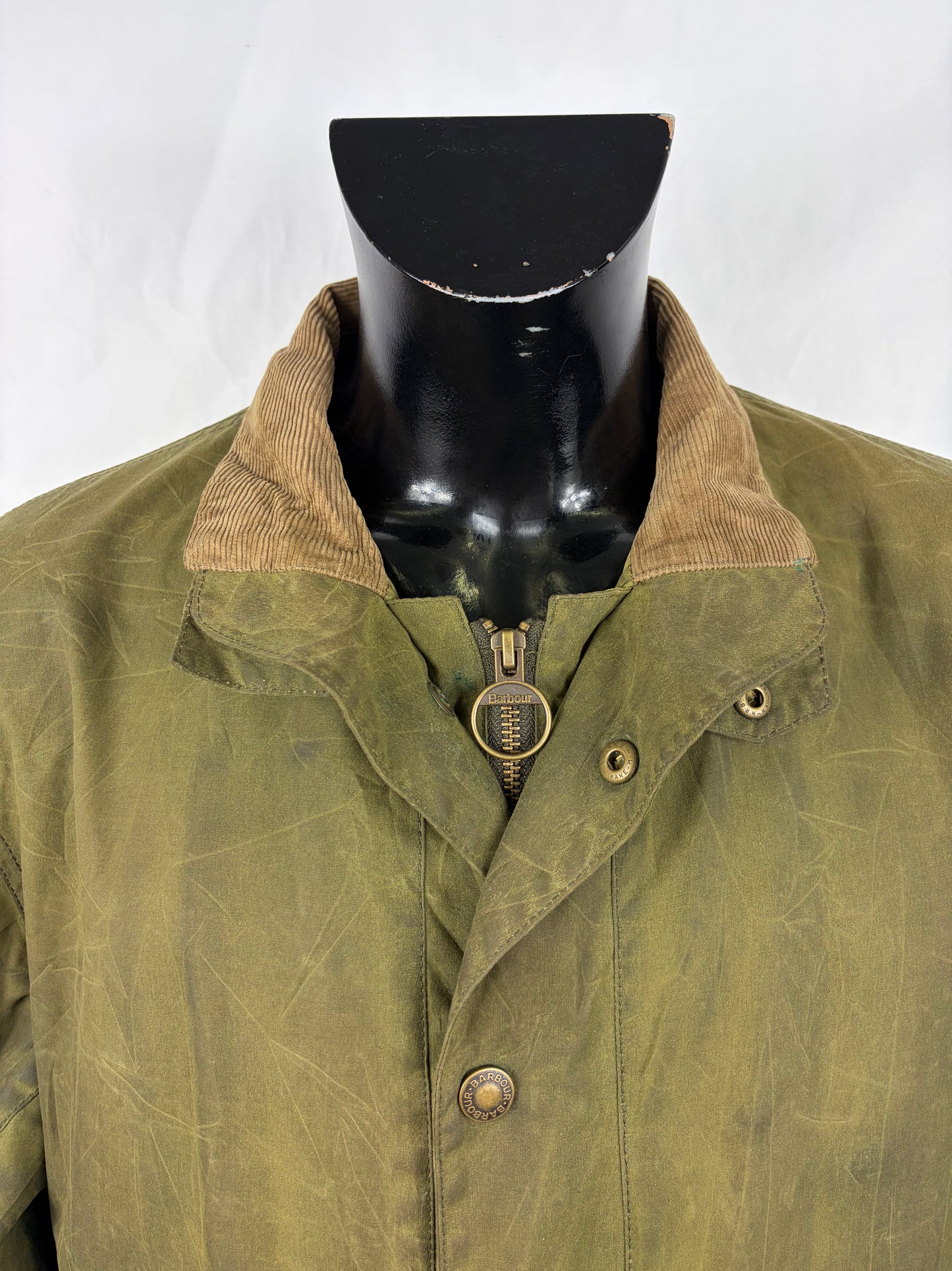 Giacca Barbour Verde da uomo cerata Orkney XL - Man Green Wax cotton jacket size Xlarge - Shop In London