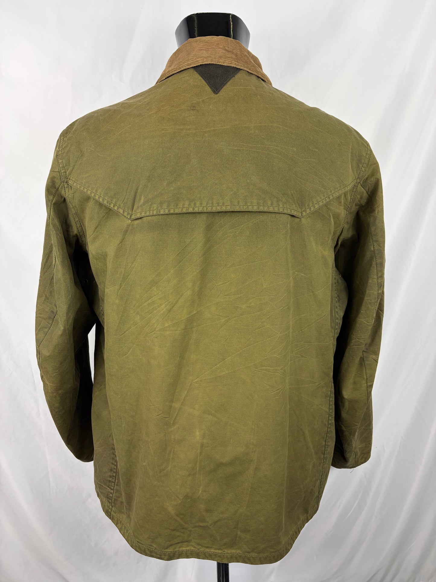 Giacca Barbour Verde da uomo cerata Orkney XL - Man Green Wax cotton jacket size Xlarge - Shop In London