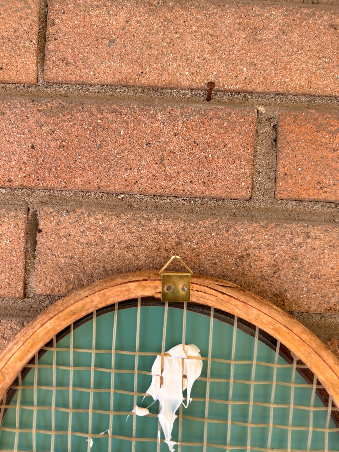 Racchetta da Tennis Vintage Maxima in Legno con Specchio- Vintage Mirror wood Racket