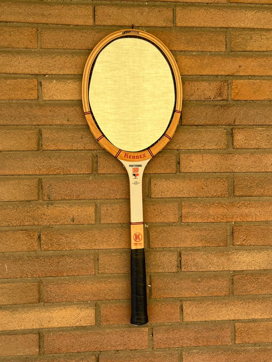 Racchetta Vintage in Legno Kennex con Specchio- Vintage Mirror tennis wood Racket