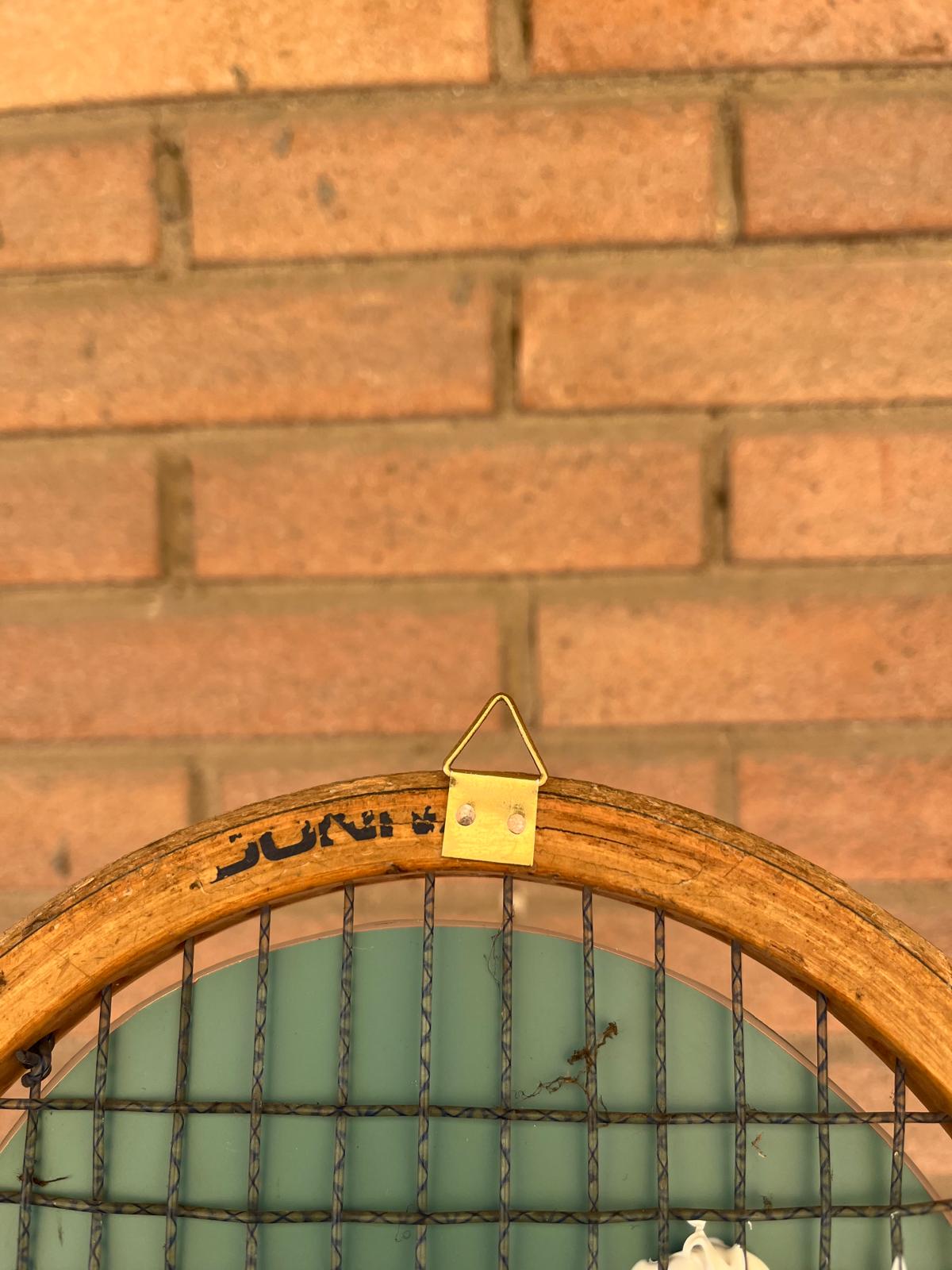 Racchetta Vintage in Legno Donnay con Specchio- Vintage Mirror tennis wood Racket