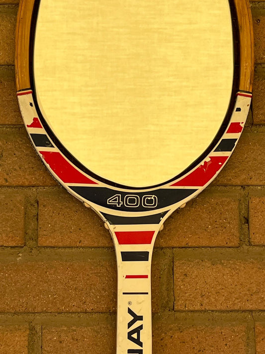 Racchetta Vintage in Legno Donnay con Specchio- Vintage Mirror tennis wood Racket