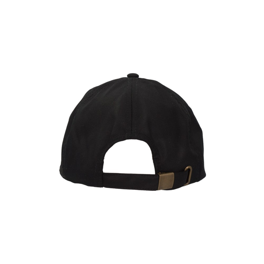 Cappello da baseball nero nuovo in cotone cerato taglia unica - Wax Black baseball Cap One size