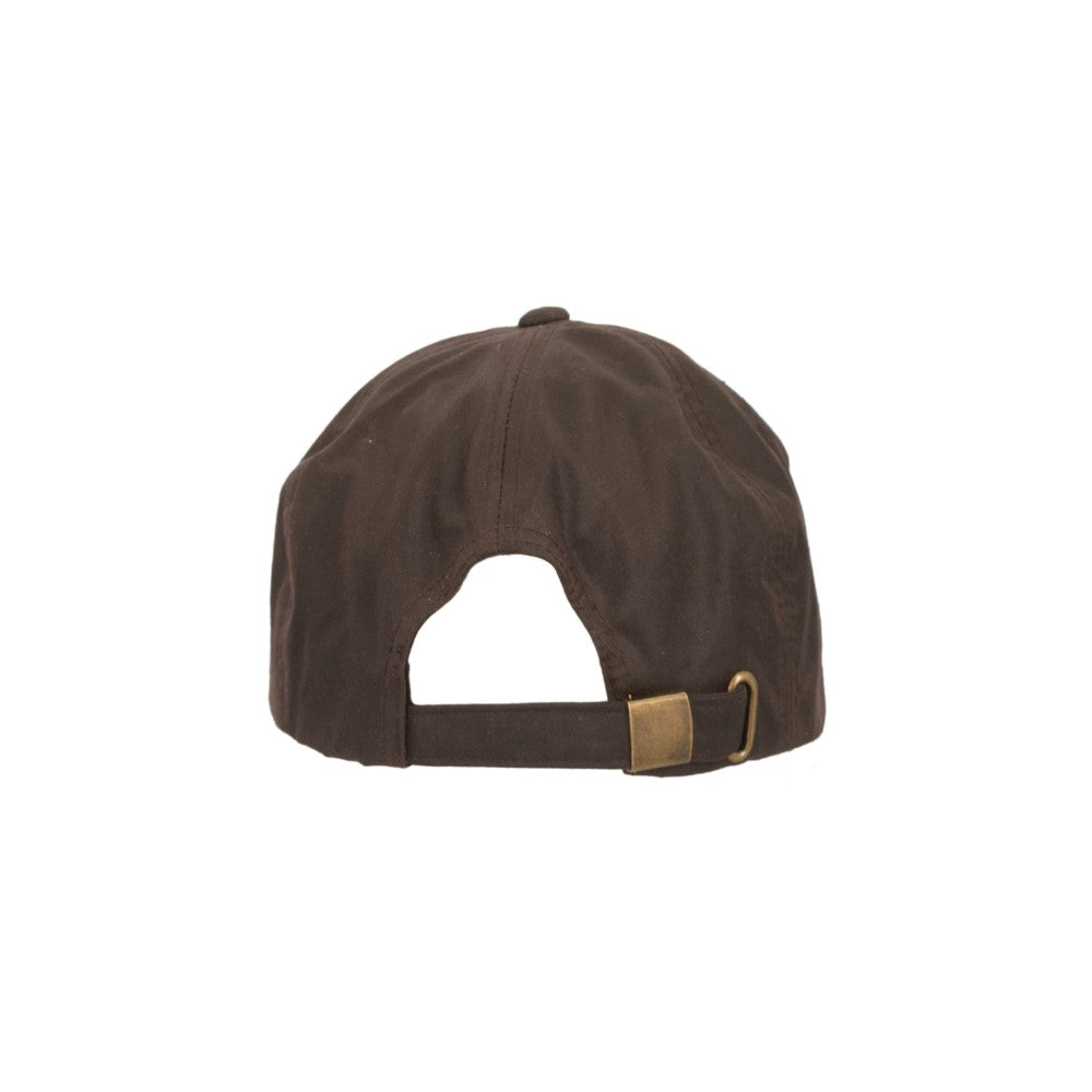 Cappello da baseball marrone nuova in cotone cerato taglia unica - Wax Brown baseball Cap One size