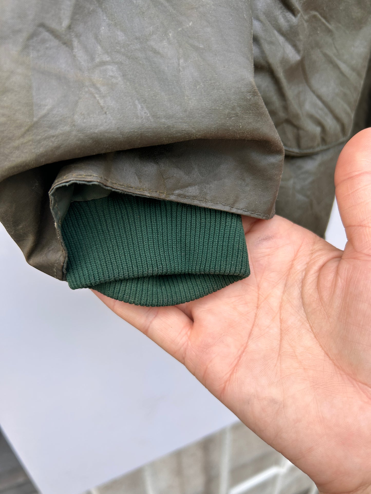 RARO Barbour Bedale verde cerato C36/91 CM  Bedale C36 four pockets Waxed Jacket