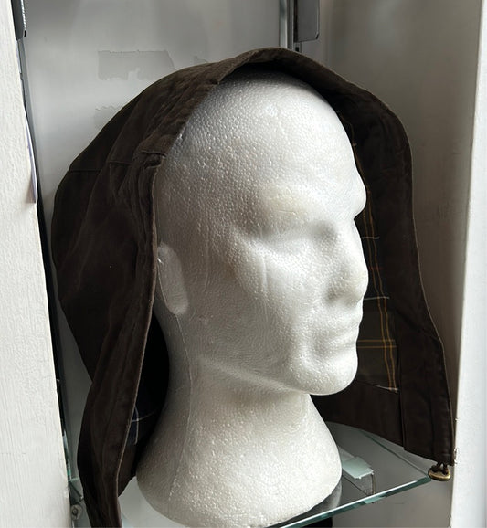 Cappuccio Barbour Marrone DURACOTTON Taglia Unica -Brown hood