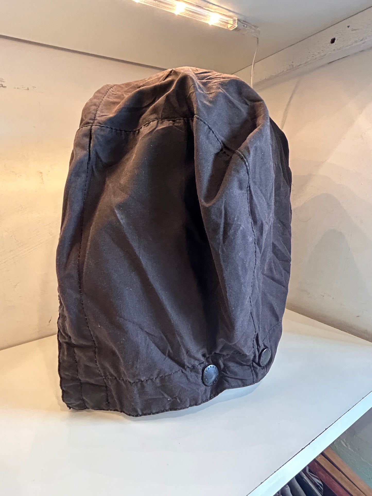 Cappuccio Barbour nero cerato Taglia Unica -  Black Waxed Hood