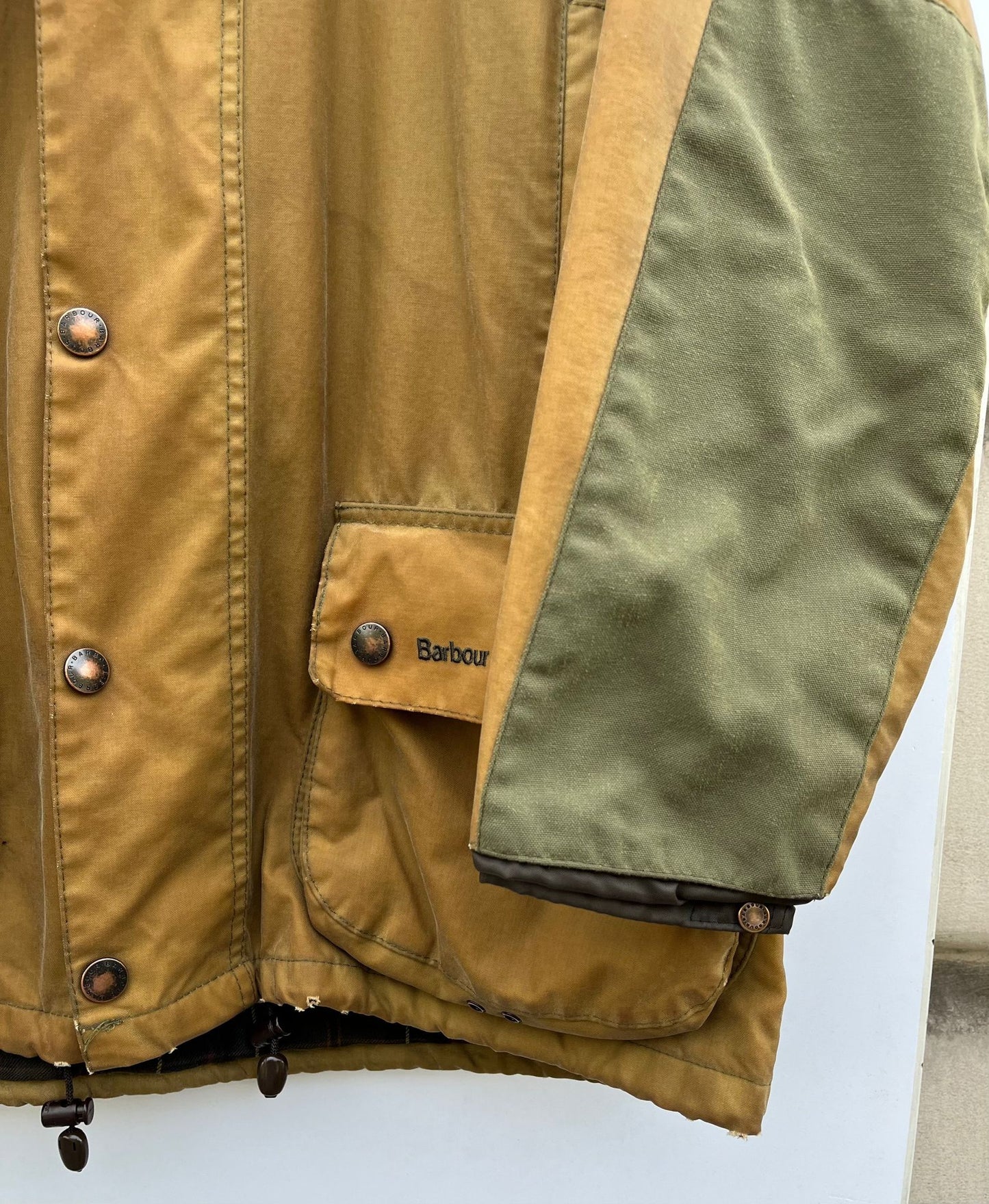 RARA Barbour Beaufort Sporting Jacket Beige c42/107 cm XL Beige Barbour Beaufort Sporting Jacket size c42