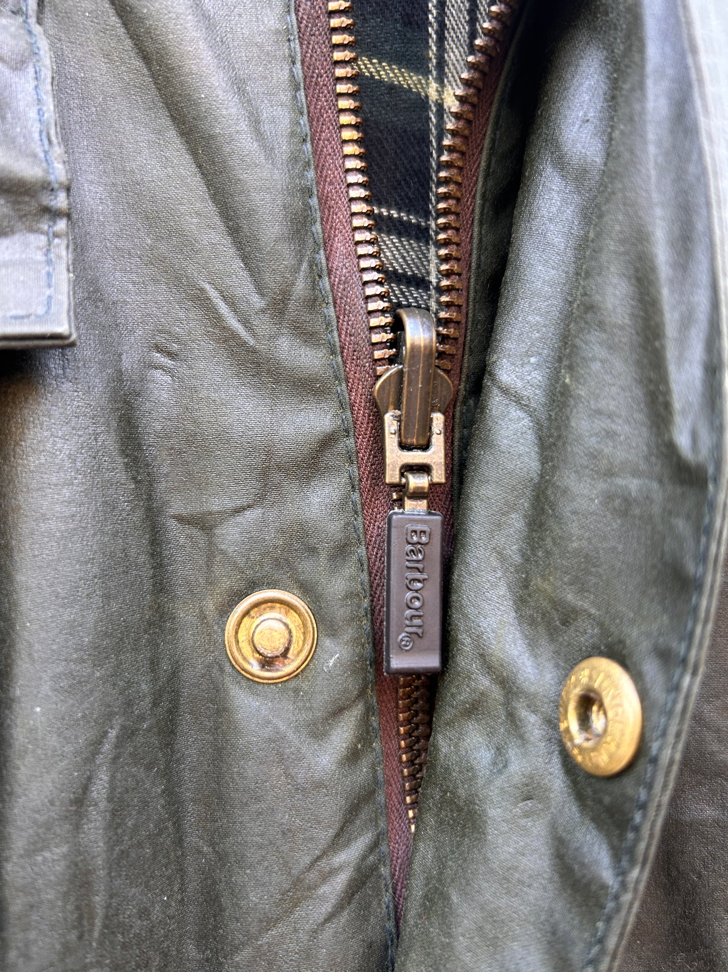 RARO Barbour Bedale verde cerato C36/91 CM  Bedale C36 four pockets Waxed Jacket