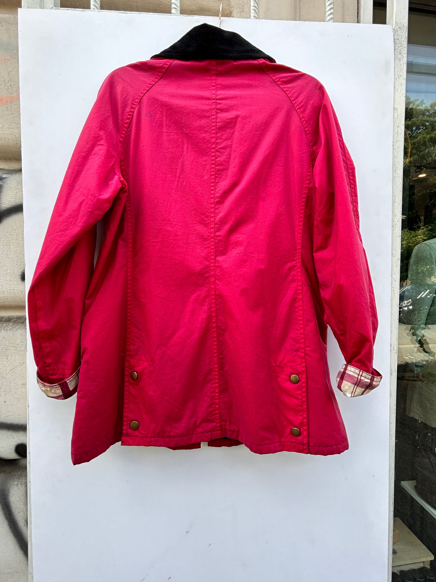 Barbour Donna Rosa Flyweight Beadnell UK12 medium Pink Lady Beadnell Jacket