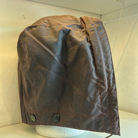 Cappuccio Marrone Barbour cerato Taglia Unica -Brown Waxed Hood