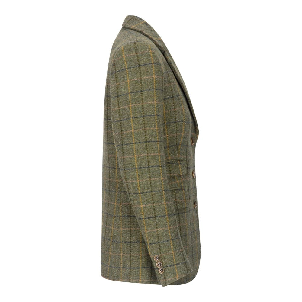 Giacca Blazer inglese da donna in tweed verde - Lady Derby Tweed Green Blazer