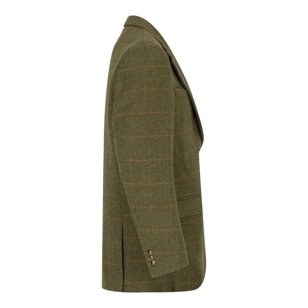 Giacca Blazer inglese in tweed verde scuro - Man Windsor Dark Sage Blazer Jacket - Shop In London