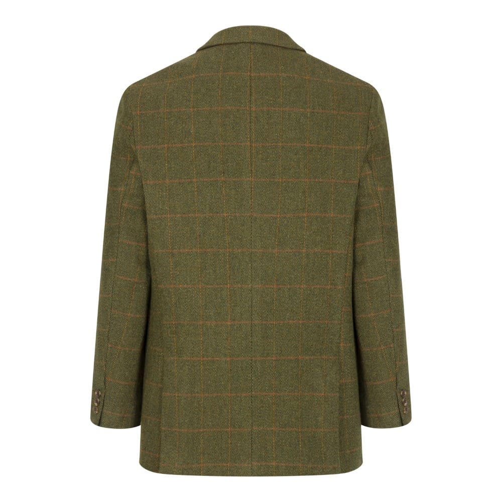 Giacca Blazer inglese in tweed verde scuro - Man Windsor Dark Sage Blazer Jacket - Shop In London