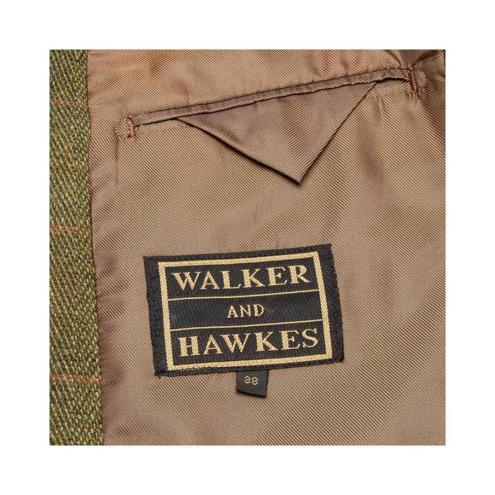 Giacca Blazer inglese in tweed verde scuro - Man Windsor Dark Sage Blazer Jacket - Shop In London