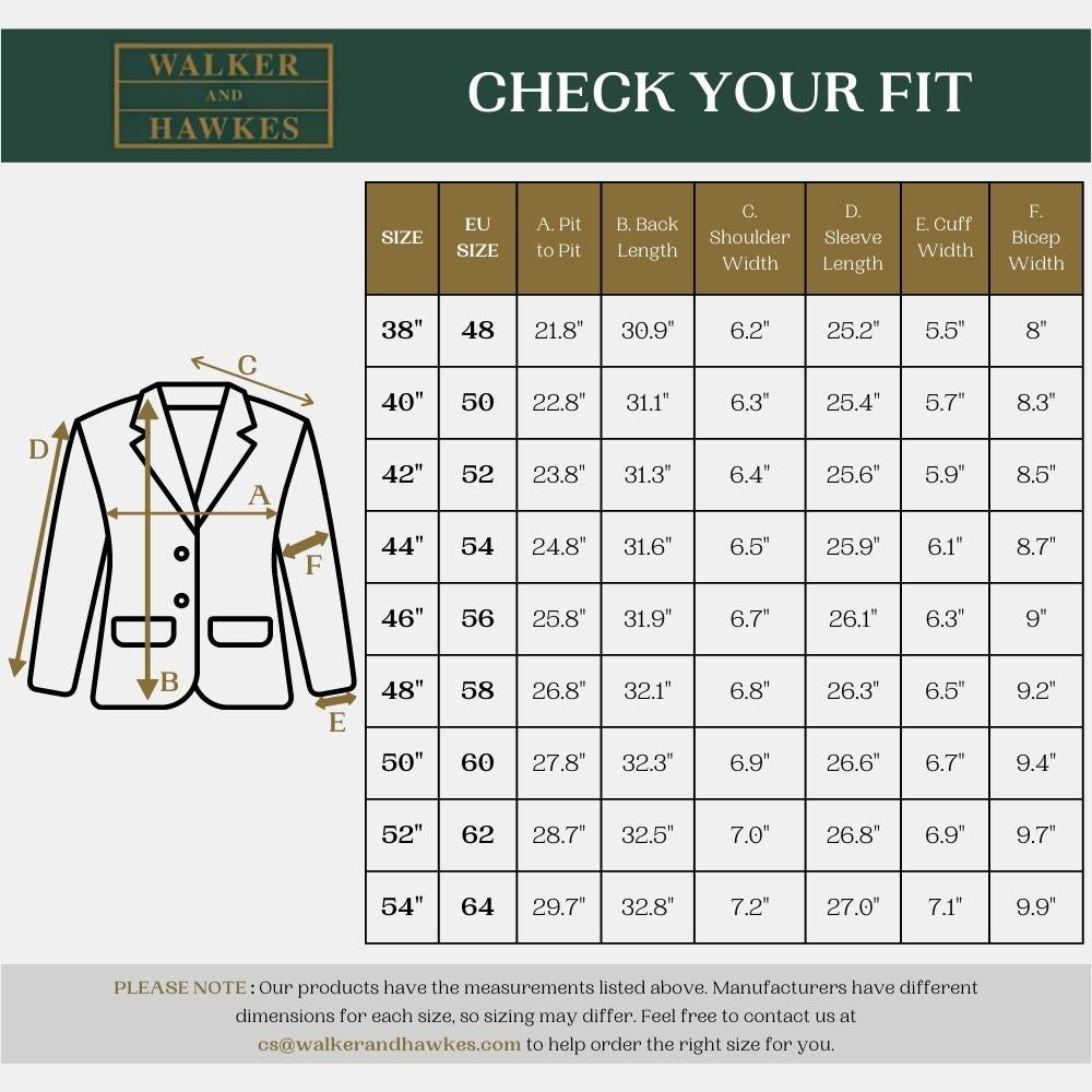 Giacca Blazer inglese in tweed verde scuro - Man Windsor Dark Sage Blazer Jacket - Shop In London