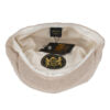 Coppola nuova inglese in lino beige Newsboy Cap - Peaky Blinders Beige Linen Newsboy Cap - Shop In London