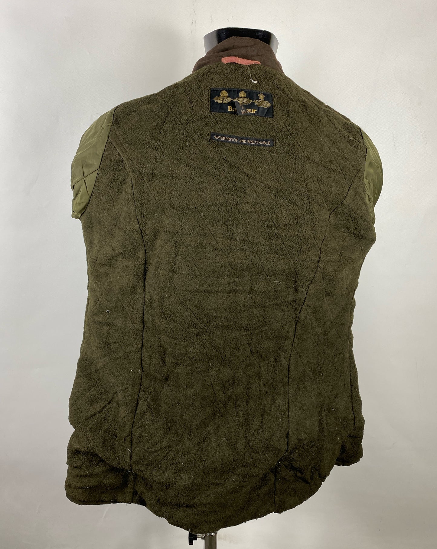 Barbour Giacca da donna oliva Medium Tg.44 Equine Lady Olive cotton jacket size uk14