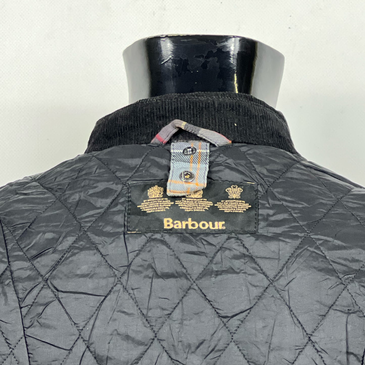 Giacca Barbour donna Belsay grigia UK12 Charcoal waxed lady jacket size Medium