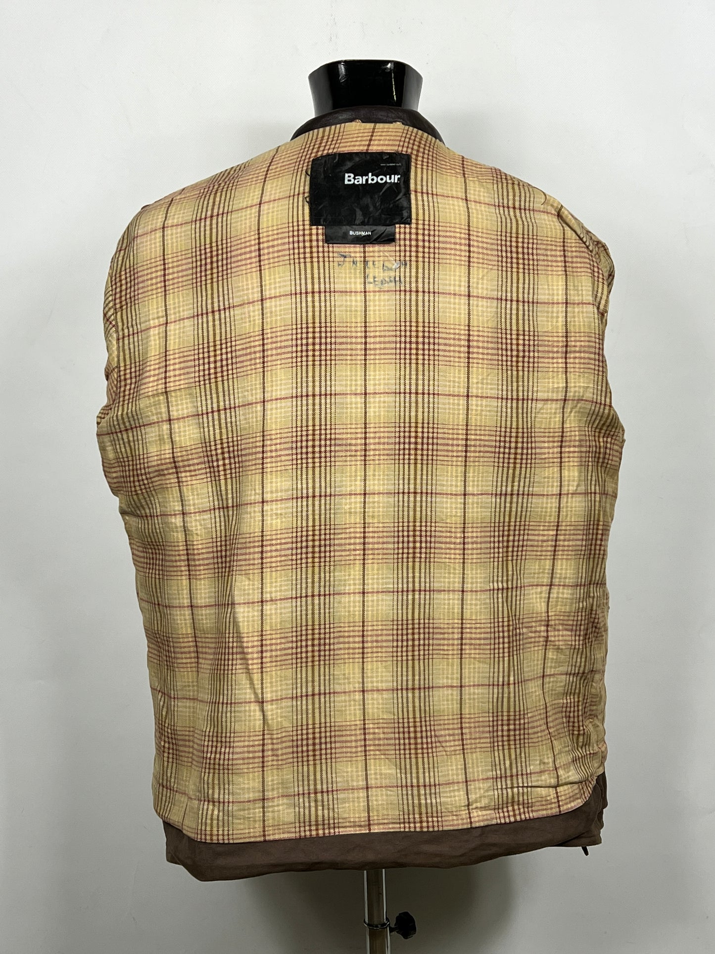Barbour Giacca Uomo Bushman Marrone Medium- Man Wax Brown Jacket Size M