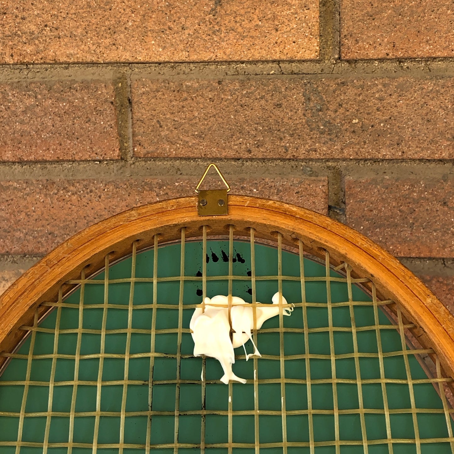 Racchetta da Tennis Vintage Slazenger in Legno con Specchio- Vintage Mirror wood Racket