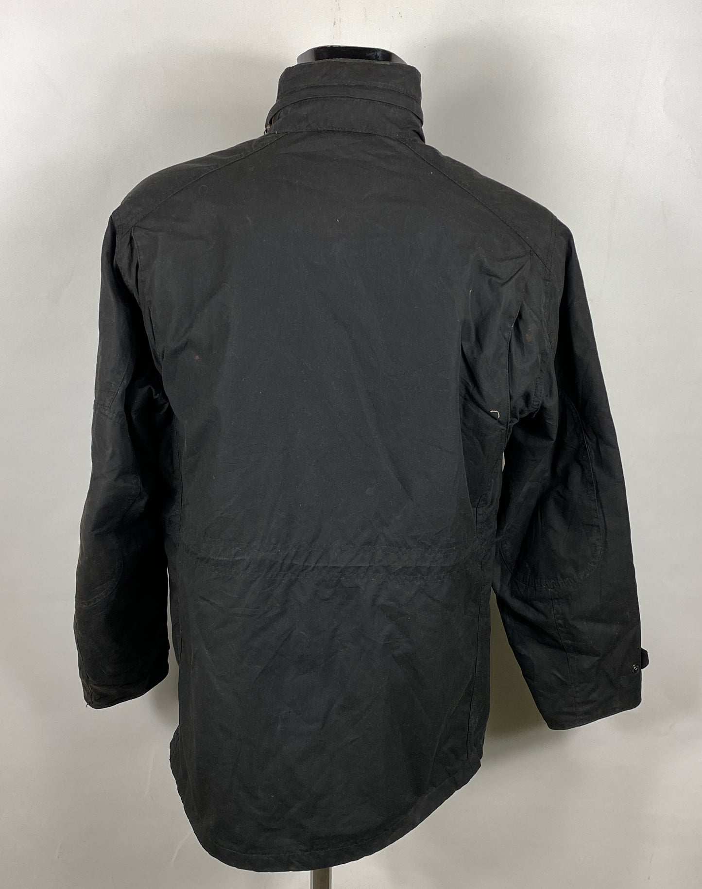 Barbour Giacca Uomo Sapper Nera cerata Medium - Black Sapper Wax Jacket Size M
