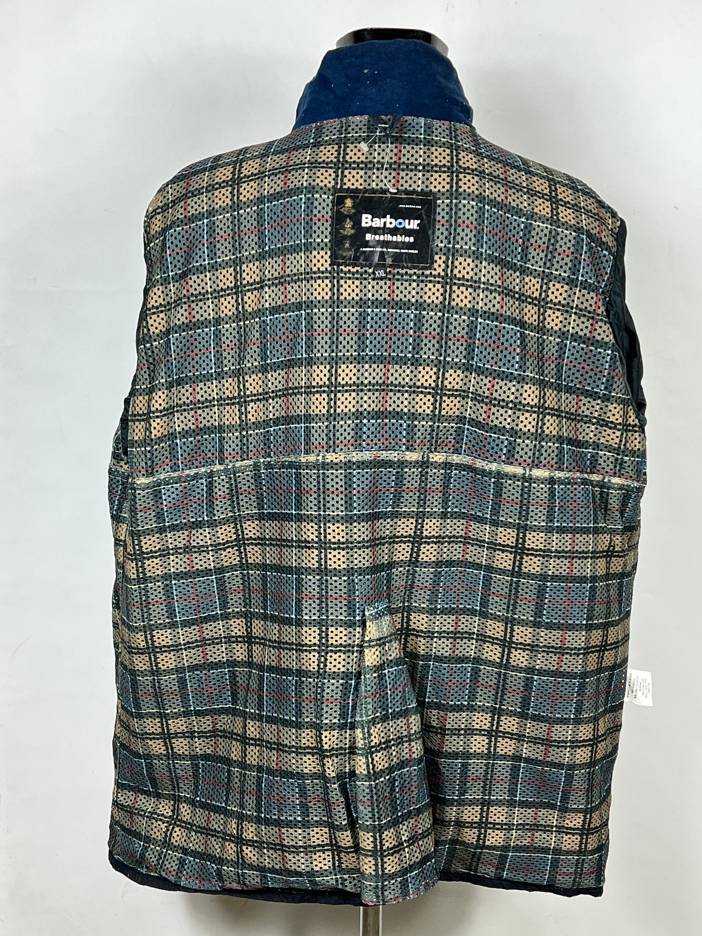 Giacca Barbour Corta Blu Uomo XXLarge- Lightweight Navy Man Jacket Size XXL