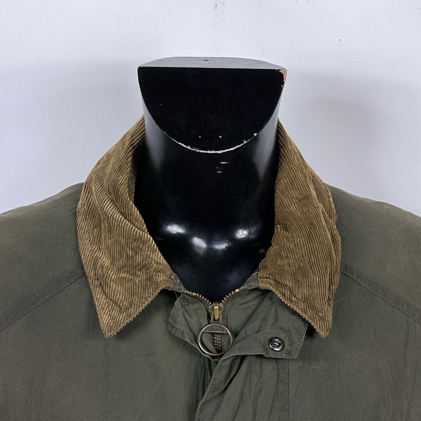 Giacca Uomo Barbour Cerata Verde Uomo XXLarge Beaumont Green Man Jacket Size 2xL