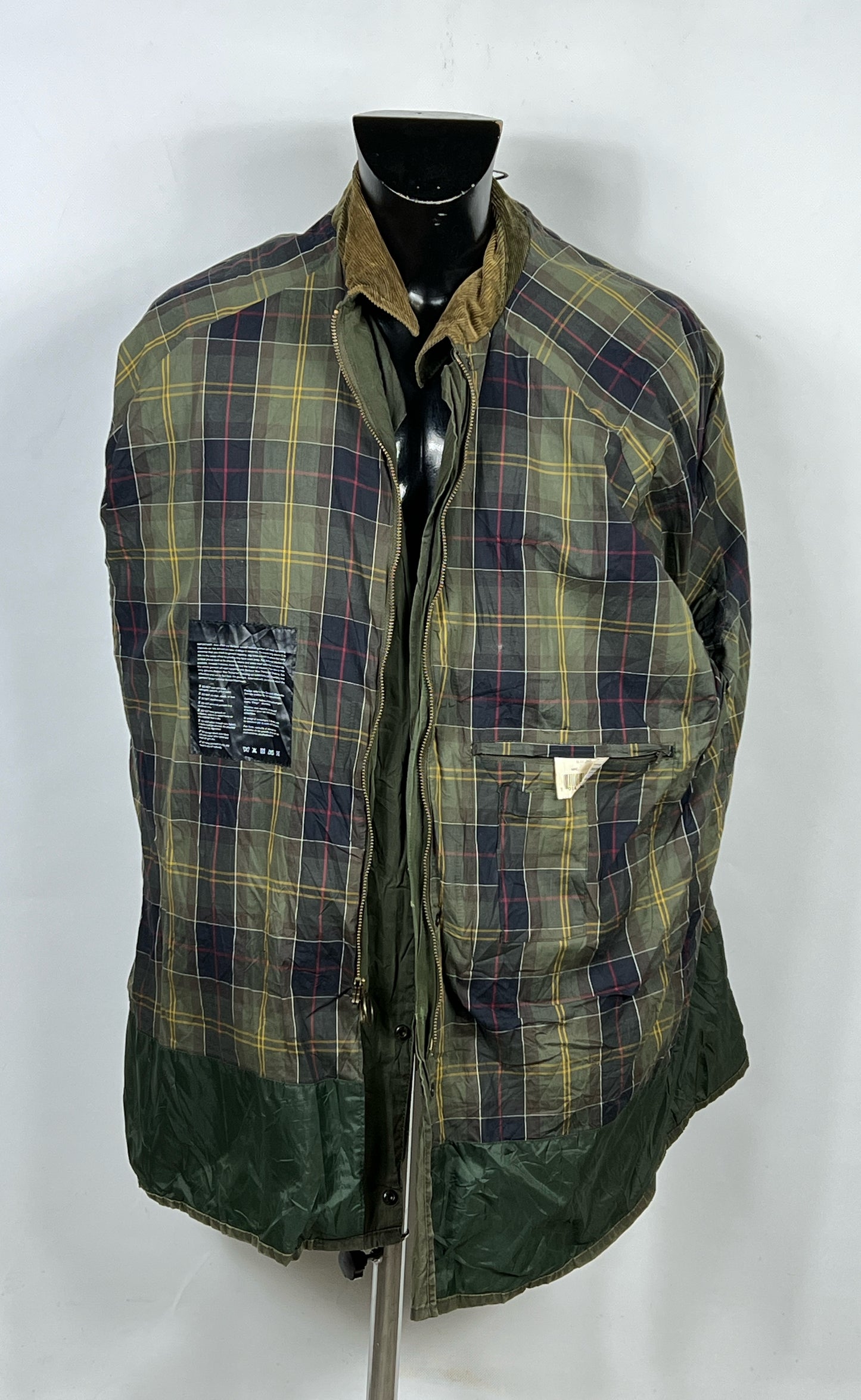 Giacca Uomo Barbour Cerata Verde Uomo XXLarge Beaumont Green Man Jacket Size 2xL