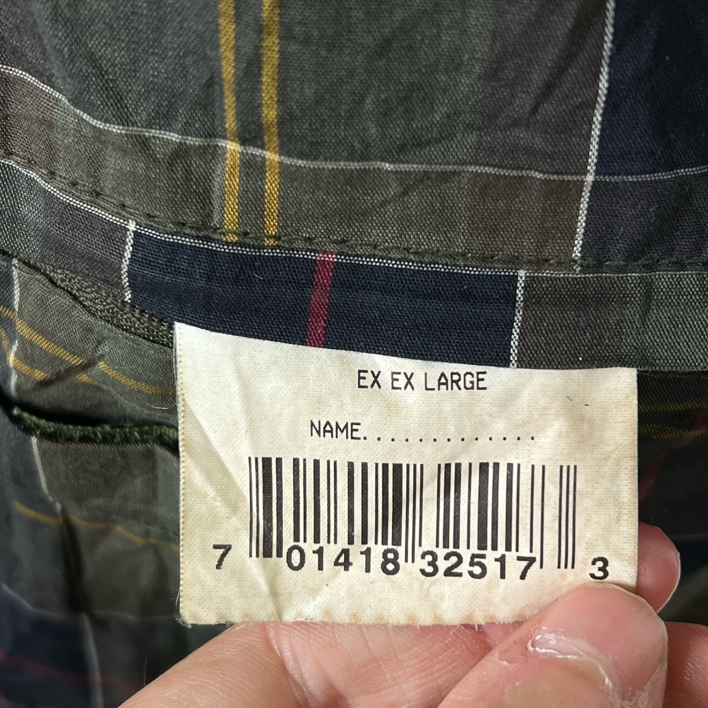 Giacca Uomo Barbour Cerata Verde Uomo XXLarge Beaumont Green Man Jacket Size 2xL